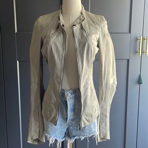 Ilaria Nistri Lamb Leather jacket